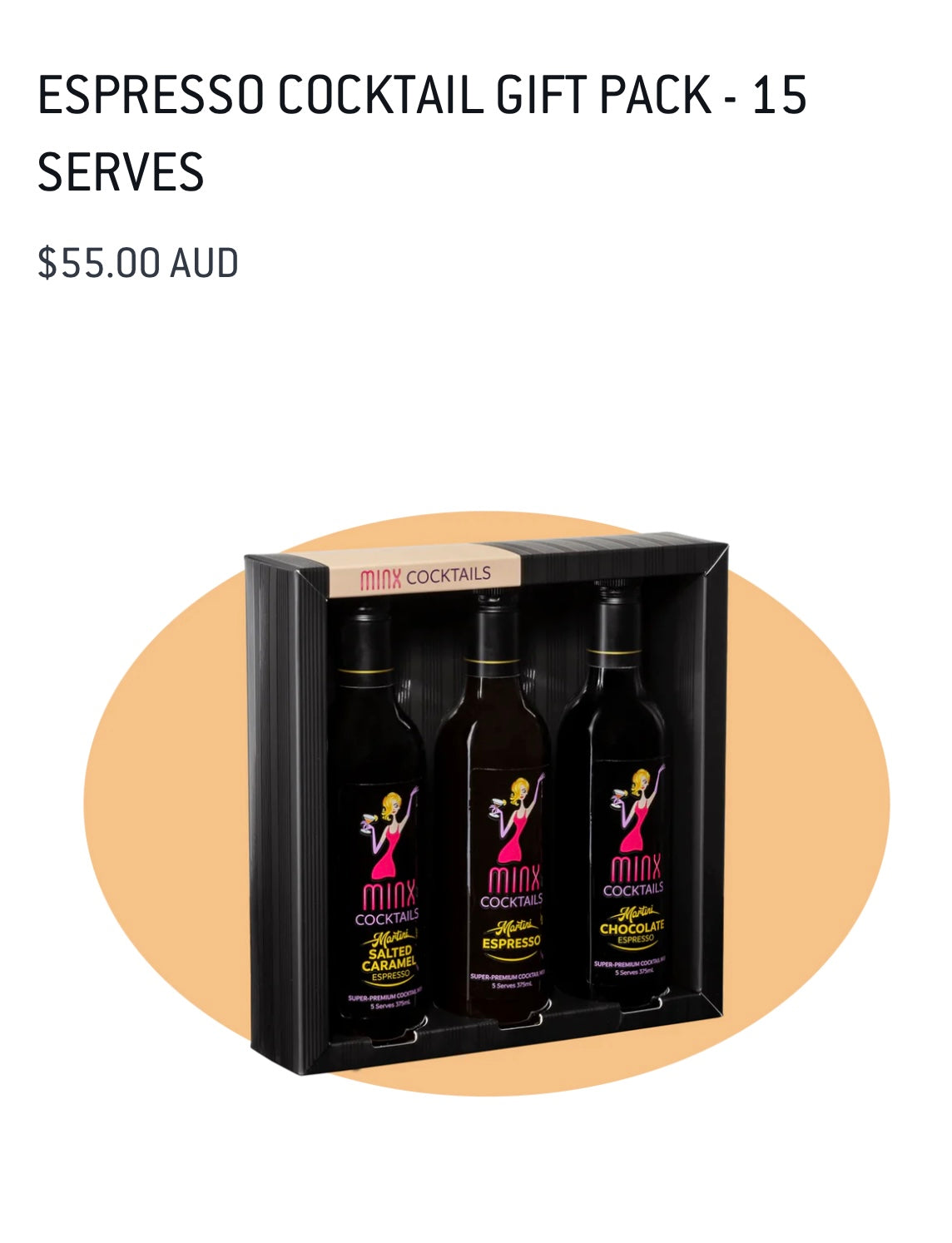 MINX COCKTAIL ESPRESSO PACK