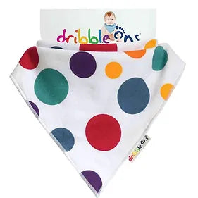 DRIBBLE BIB POLKA DOTS