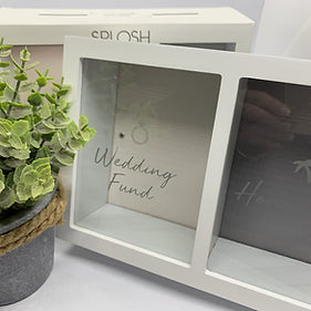 WEDDING/HONEYMOON SAVINGS BOX