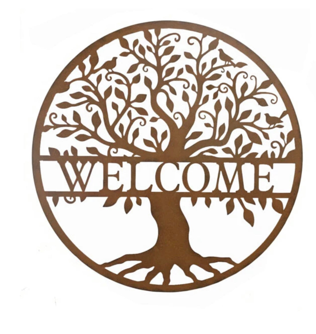 LASER CUT WELCOME SIGN