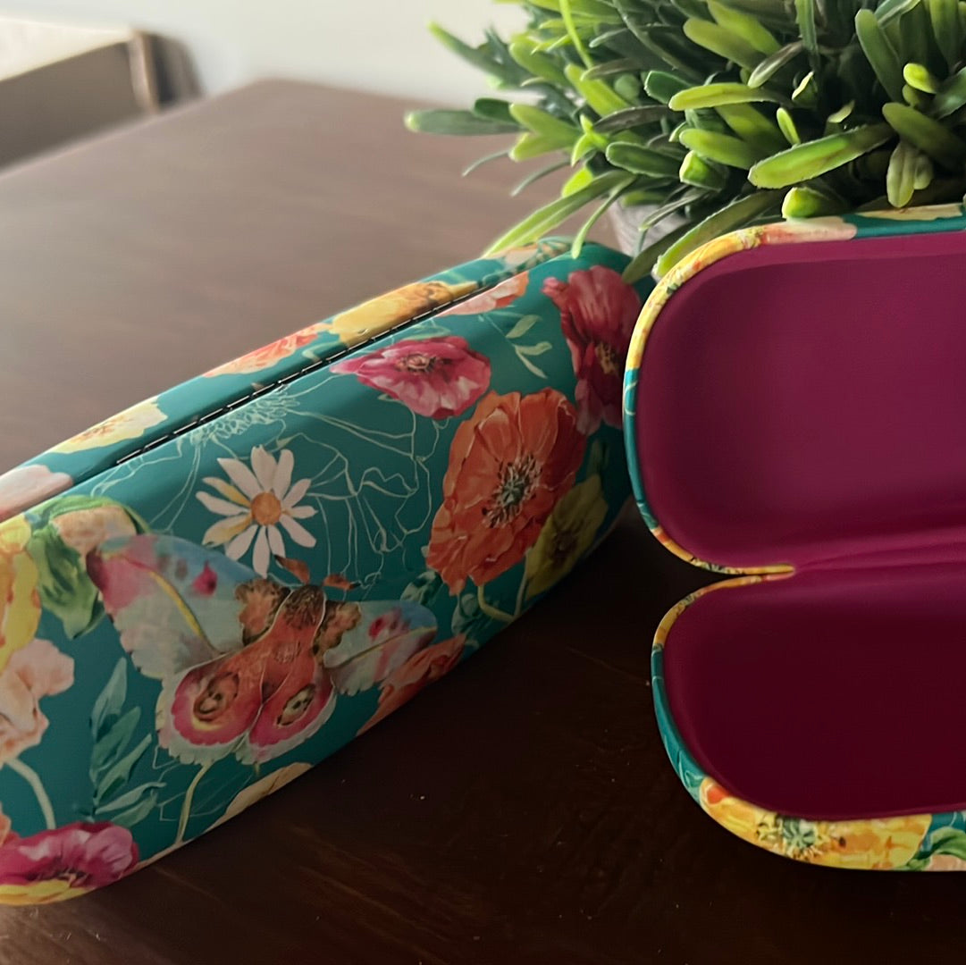 GLASSES CASE POPPIES