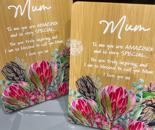 MUM PLAQUE PROTEAS