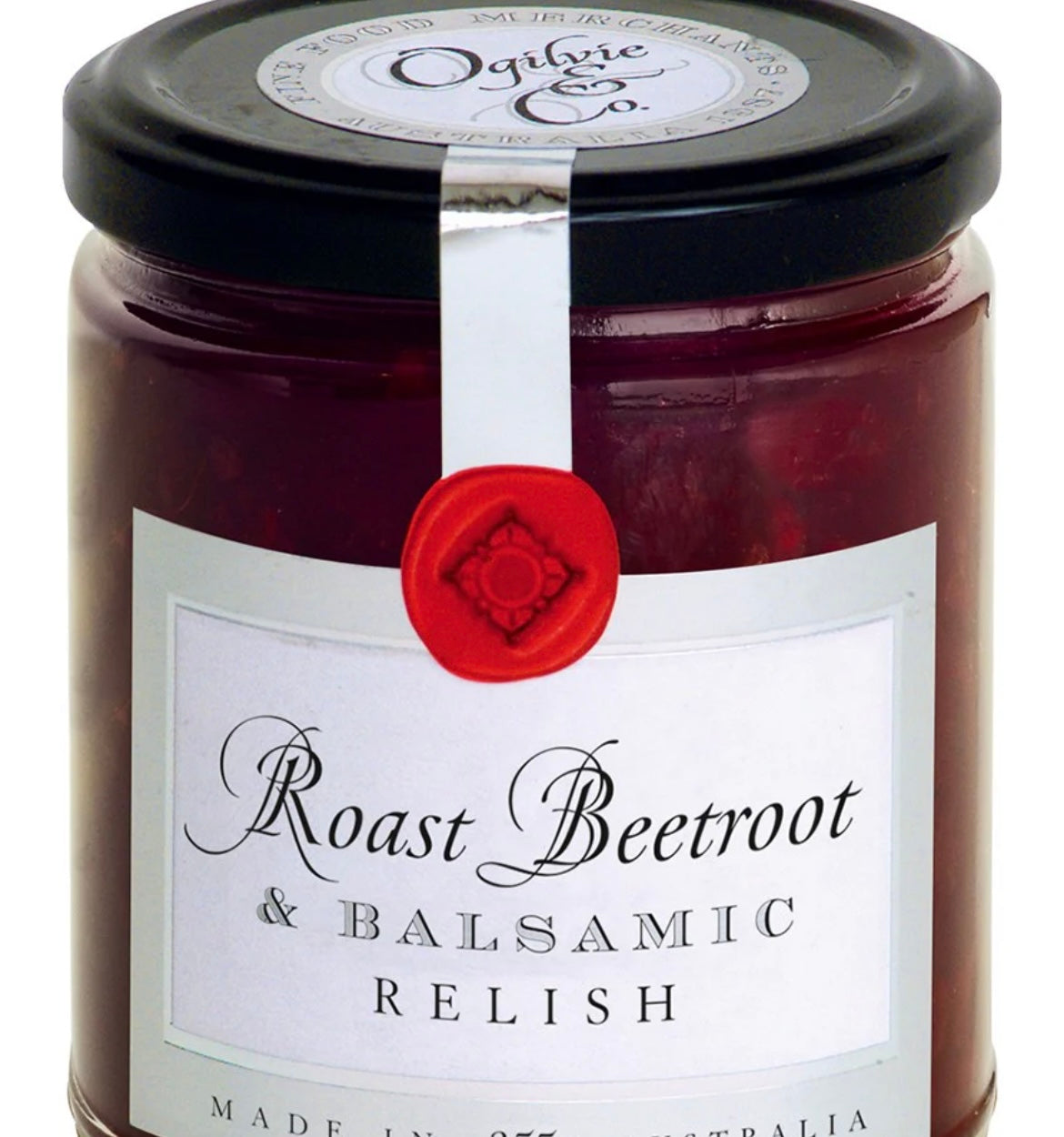 ROAST BEETROOT AND BALSAMIC RELISH 120g