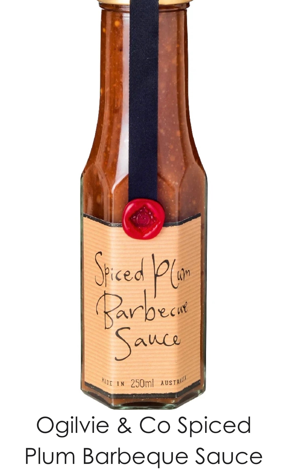 SPICED PLUM BBQ SAUCE 250 ml