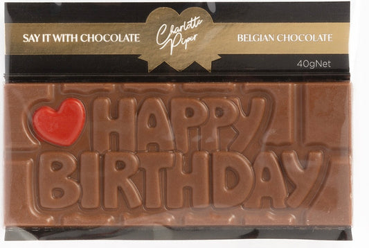 HAPPY BIRTHDAY CHOCOLATE