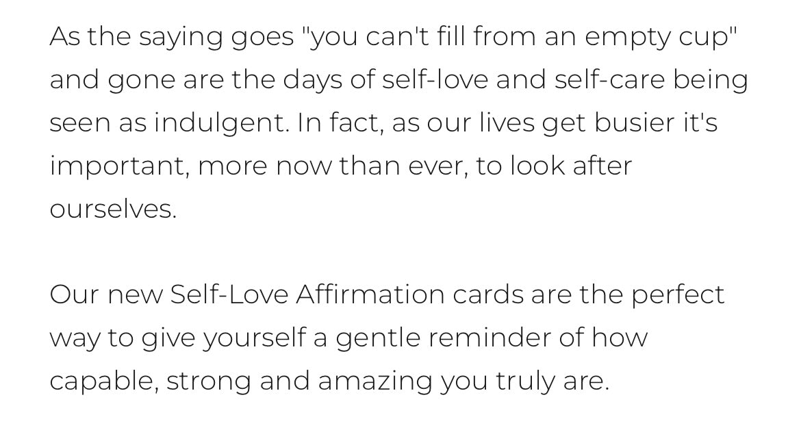 MINDFUL MARLO SELF LOVE CARDS