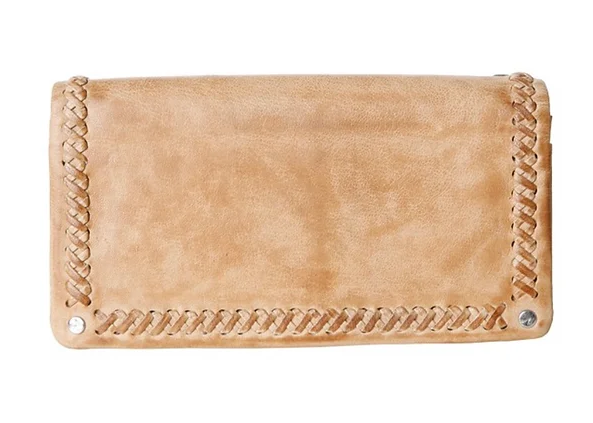 HARPER LEATHER WALLET TAN