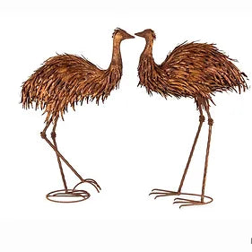 SET OF 2 LARGE EMU’S