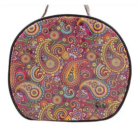 RETRO LARGE  ROUND COSMETIC BAG