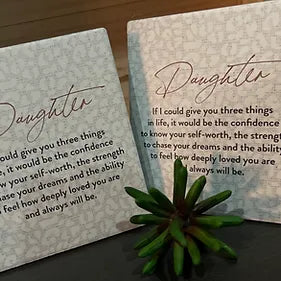 DAUGHTER PLAQUE VERSE