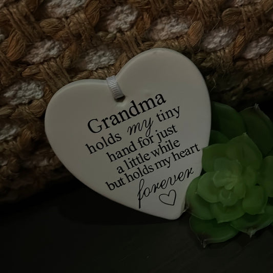 CERAMIC GRANDMA PLAQUE